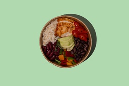Chicken Volcano Bowl (New) (DF) / وعاء بركان دجاج
