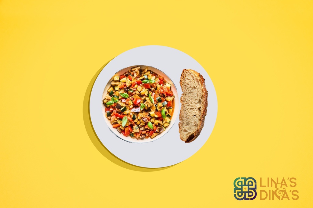  يخنة الخضار الفرنسية مع الخبز (Vegetarian)