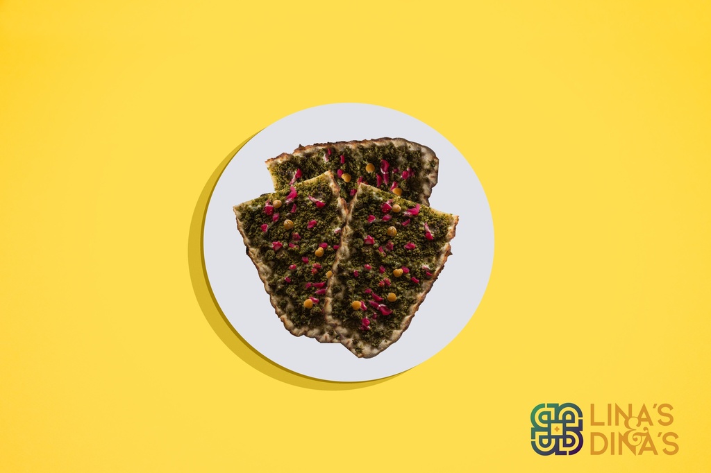 فلافل محشية مع الخبز نباتى ( Vegetarian) 