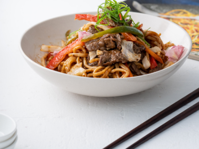Yakisoba Beef / لحم ياكيسوبا