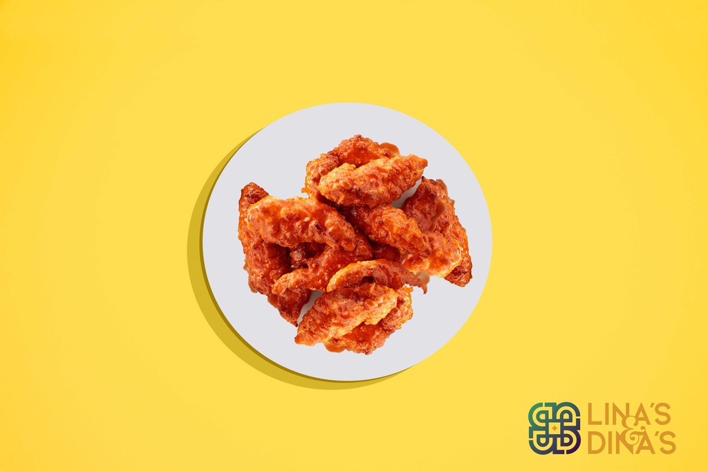 Buffalo Chicken Fingers/اصابع دجاج بافلو (Keto)