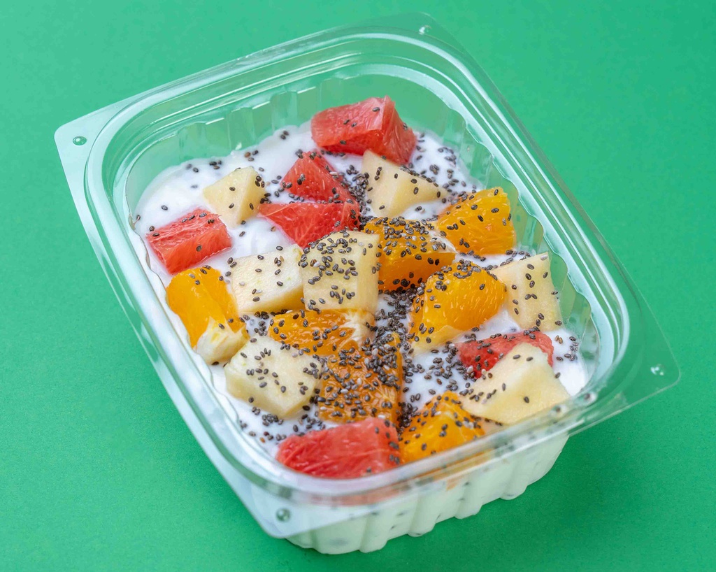 Greek Yogurt W Fresh Fruits/زبادي يوناني مع فواكه طازجة (Keto)