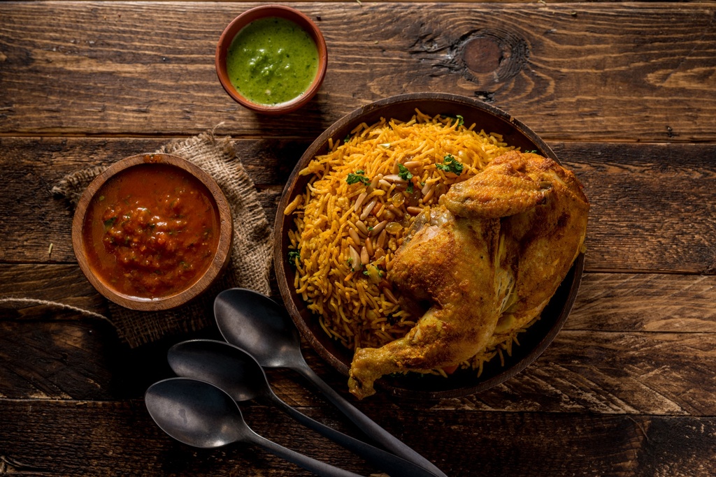 بريانى الدجاج (Keto)