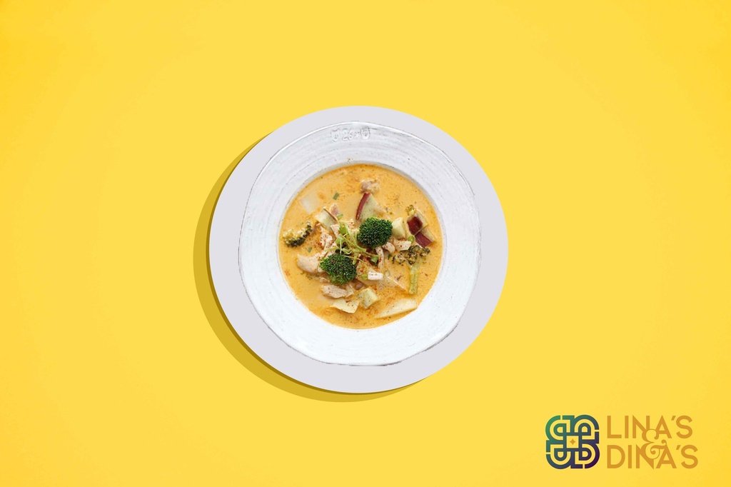 شوربة الدجاج وجوز الهند