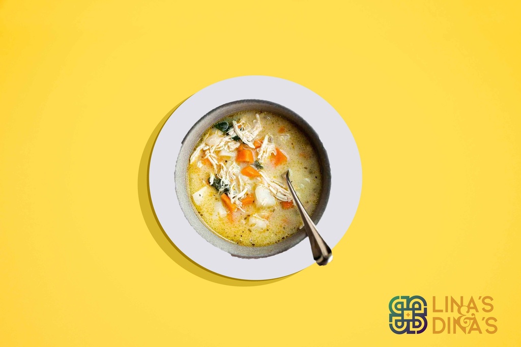 شوربة الدجاج والبطاطا