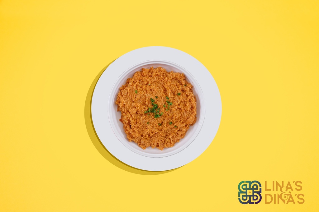  سلطانة برغل صلصة طماطم