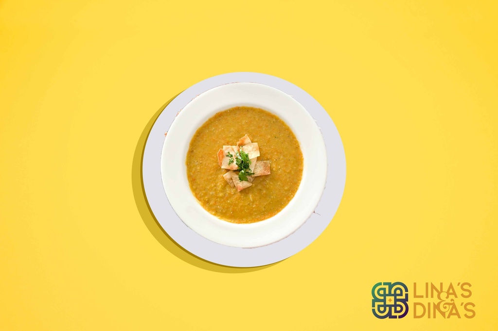 Mexican lentil Soup  / شوربة العدس على الطريقة المكسيكية (Vegan)