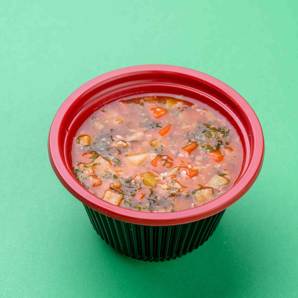 شوفان عربي مع الخضار  (Vegan)