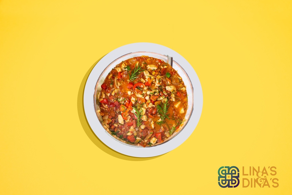 مرق البحر الأبيض المتوسط ​​مع الأرز