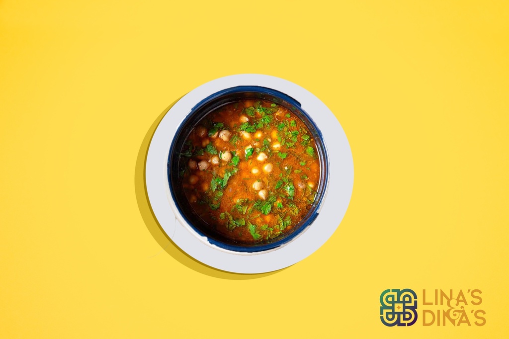 حساء الحمص التونسي (نباتي) (Vegan)