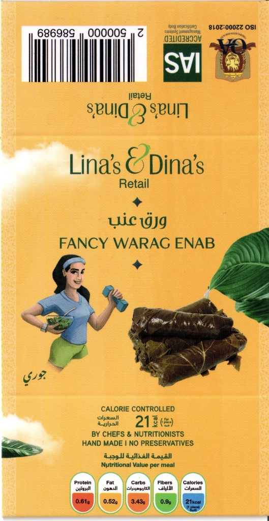 TSC - YLW - Fancy Warag Enab Sleeves