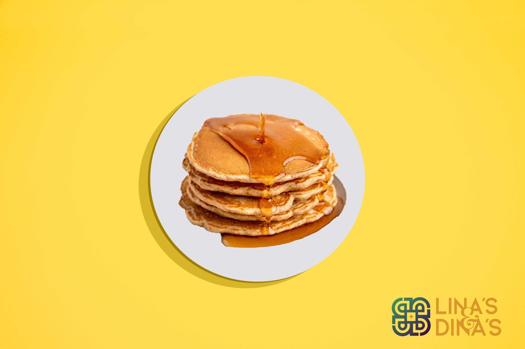 بان كيك بزبدة الفول السوداني مع شراب القيقب