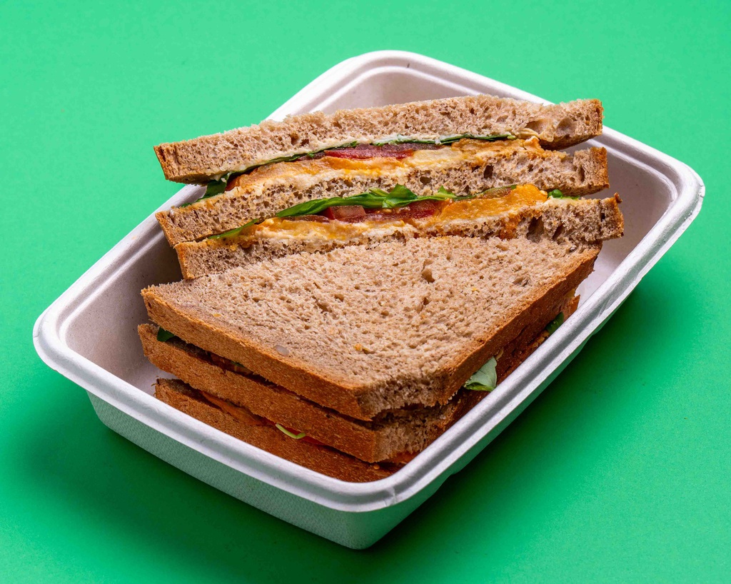 شطيرة الباذنجان ( Vegan )