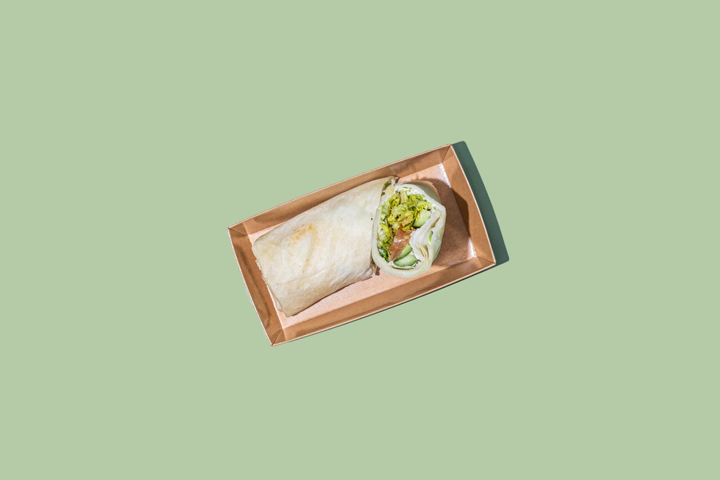 Wrap Labneh w Veggies / لف لبنة مع الخضار