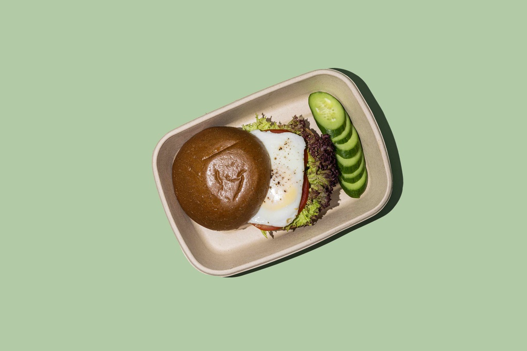 بيض مشمس عادي