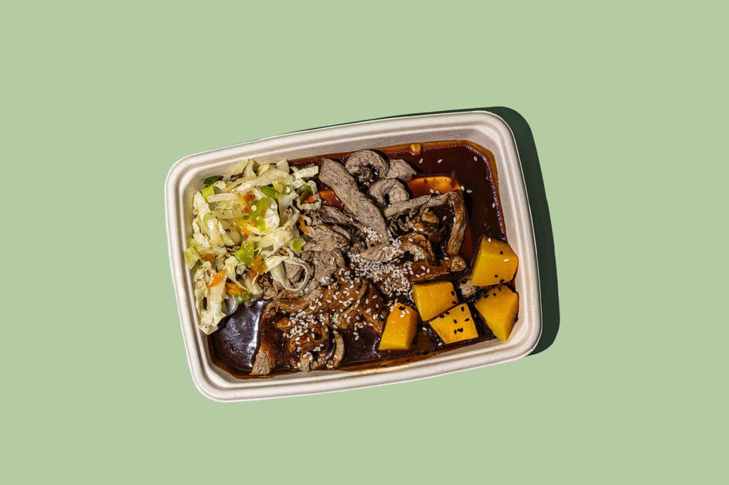 لحم البقر المقلي (كيتو)