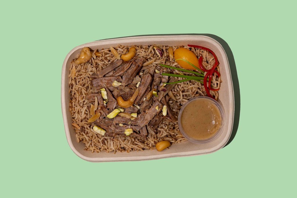 Qouzi With Beef &amp; Rice / أوزي مع لحم البقر والأرز