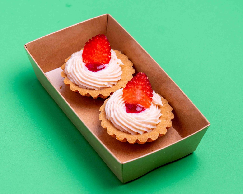 Tarte aux Fraises (GF + LF) / تارت الفراوله الفرنسية