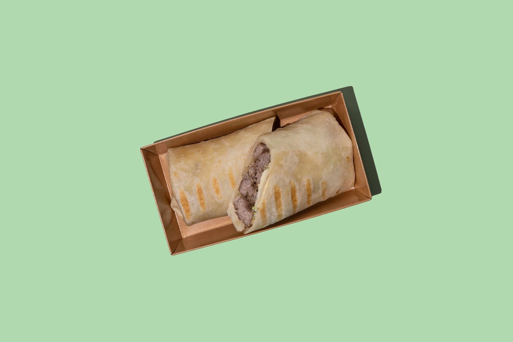 Roast Beef W Jack Cheese Wrap (GF) / صاج  لحم مشوي مع جبنة جاك