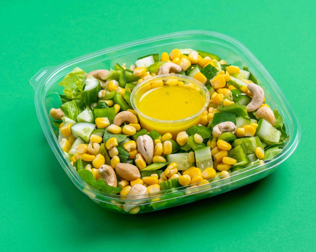 Corn &amp; Cashew Salad (GF) / سلطة الذرة والكاجو