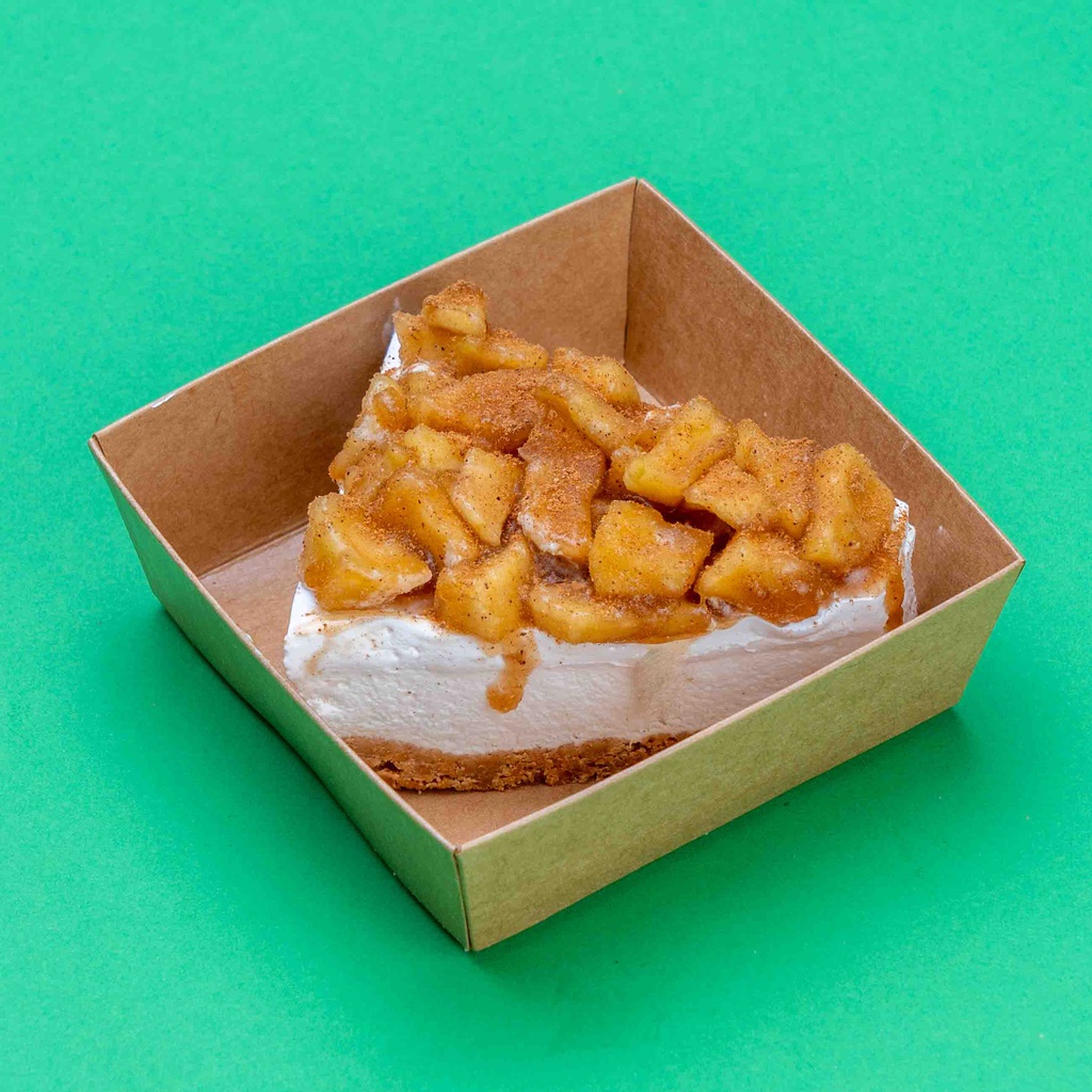 شيز كيك التفاح والدارسين 