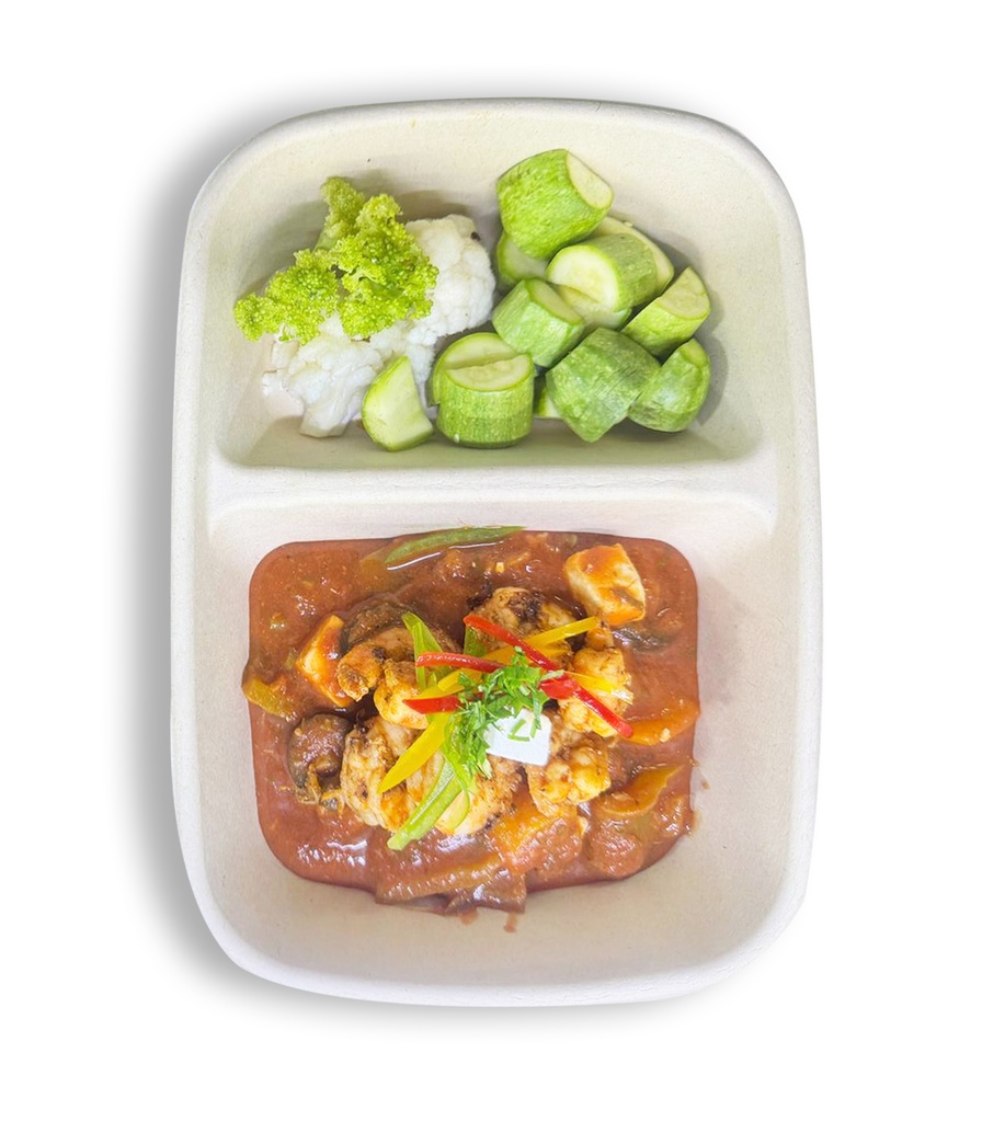 ستروغونوف ا الدجاج  و الخضار ( HP )