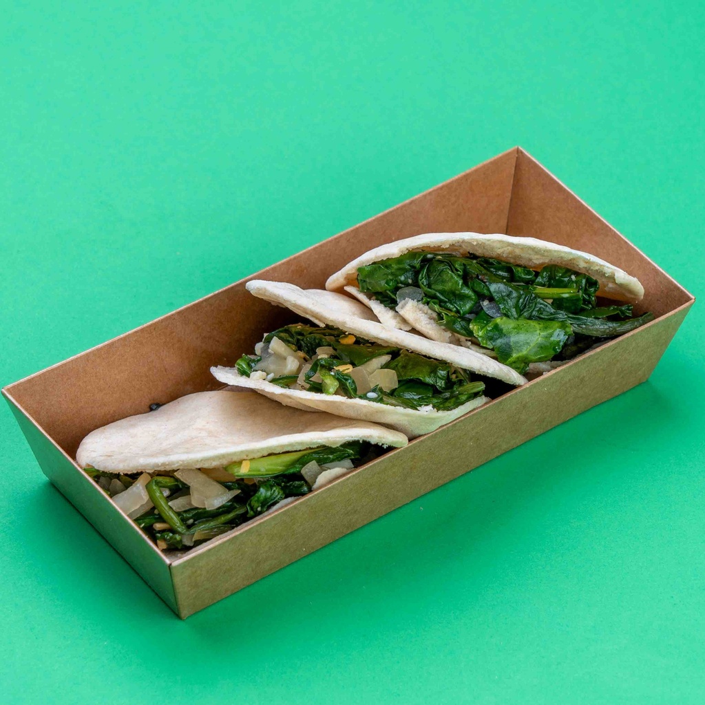 WOW - Spinach and Feta Pita Pocket  / ساندويش الفيتا مع السبانخ