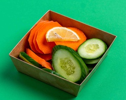 [MN0355-0.5] Carrot &amp; Cucumber Sticks / قطع الجزر والخيار ( Vegan  )