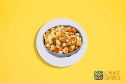 [MN0529-0.5] Vegetables with honey mustard / سلطة الخضار بصوص العسل و الخردل