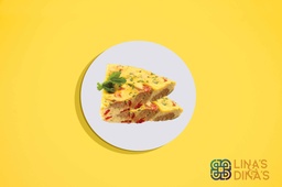 [MN0638-0.5] Frittata with Mixed Pepper / فريتاتا فلفل ألوان