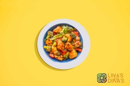 [MN0650-0.5] Sweet &amp; sour chicken with Veggies / دجاج حامض و حلو مع خضروات (HP)