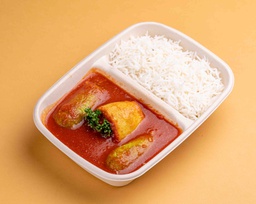 [MN0698-0.5] Stuffed zucchini &amp; Potato w meat ( Rice ) / كوسا محشية وبطاطا مع اللحمة و الارز