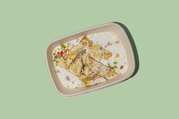 [MN0760-0.5] Chicken with Mushroom sauce Veggies  /  دجاج مع صلصة الفطر و الخضار  ( HP)