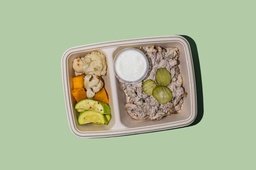 [MN0789-0.5] Chicken Shawarma with Veggies  /  شاورما الدجاج مع الخضار ( HP )