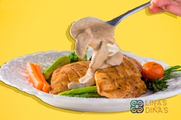 [MN0860-0.5] Grilled chicken with (Potato) Gratin / دجاج مشوي مع البطاطا