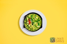 [MN0890-0.5] Thai Green Curry Chicken ( Rice ) / دجاج تايلاندي مع الارز