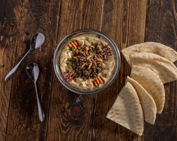 [MN1140] Hummus with minced meat  / حمص مع اللحم المفروم