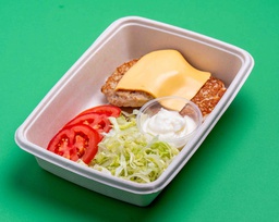 [MN1147-0.5] Chicken Burger with veggies  / برجر دجاج مع الخضار ( HP )