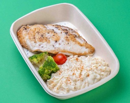 [MN1160-0.5] Grilled Chicken w Mashed Potato  / الدجاج المشوي مع البطاطا المهروسة