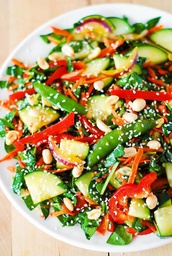 [SAL110] سلطة نباتيه مقرمشه