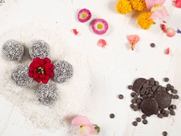 [SAL136] Keto 2 Pcs Chocolate Balls / كرات الشيكولاته(كيتو)- 2 حبه
