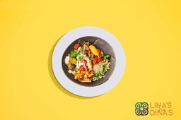 [MN1382-0.5] Veggie Tajin w Bread / طاجن نباتي مع الخبز ( Vegan )