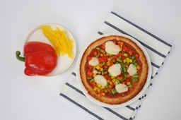 [MN13976-0.5] Pizza Vegetables / ميني بيتزا خضار ( Keto )