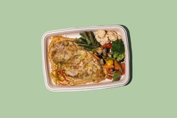 [MN1444-0.5] Chicken Steak W Veg / دجاج مشوي مع الخضروات