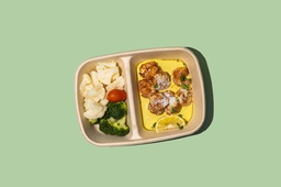 [KETONEW34-0.5] Coconut Shrimp Curry / جوز الهند والروبيان بالكاري (Keto)