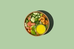 [KETONEW60-0.5] Shrimp Green Salad/ سلطة خضراء بالربيان (Keto)