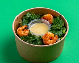 [KETONEW152-0.5] Shrimp Spinach / ربيان مع السبانخ (Keto)