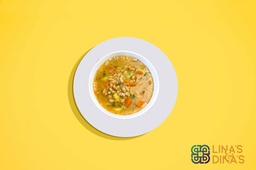 [NMN22123-0.5] Meditairian bean and spinach soup   / شوربة الفاصوليا والسبانخ ميديتريان