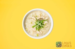 [NMN22118-0.5] Chinese Saffron Chicken Congee Soup /  دجاج كونجي  الصيني بالزعفران 