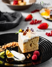 [NVGN132-0.5] كيك الموز ( Vegan )